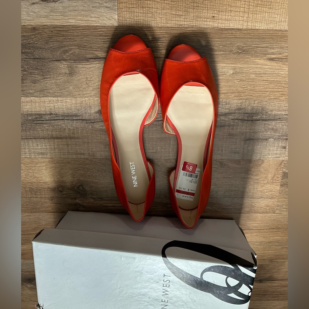 Nine West women's open toe shoes
